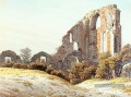 Les ruines d’Eldena romantique Caspar David Friedrich